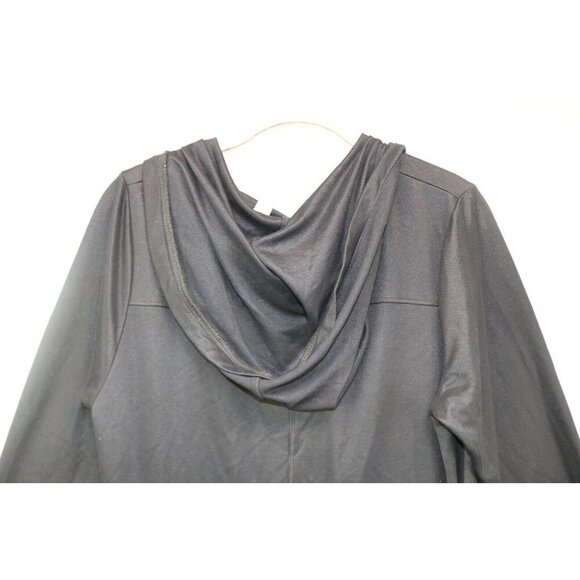 LOGO Lounge Hooded Long Sleeve Hi Lo Tunic-Size Medium-Pockets - Picture 12 of 13